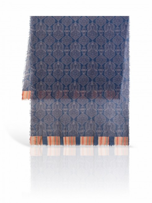 Палантин Унисекс W70.TW4-SK24/NAVY
